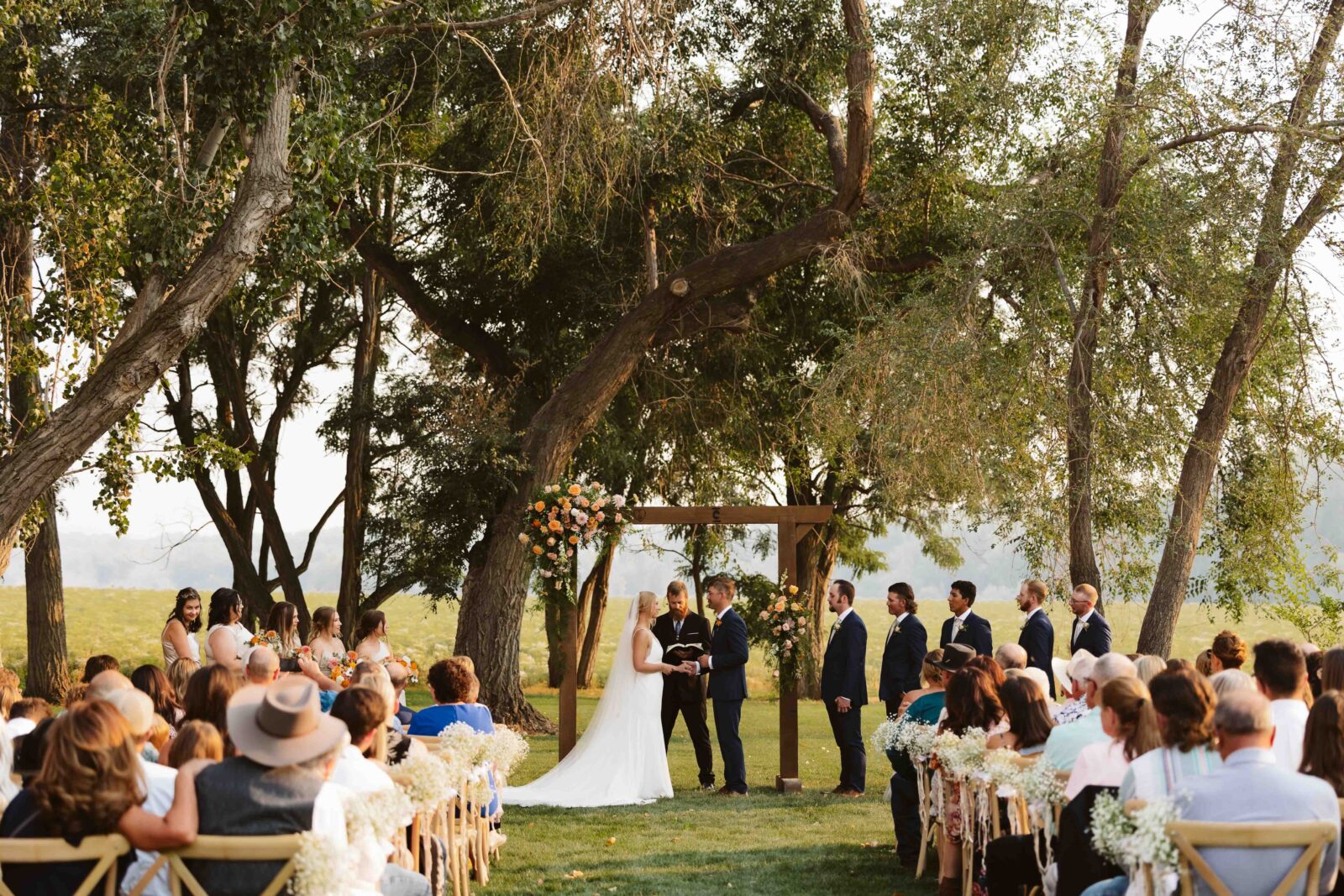 Charming Fall Wedding at Deer Flat Ranch in Nampa, Idaho